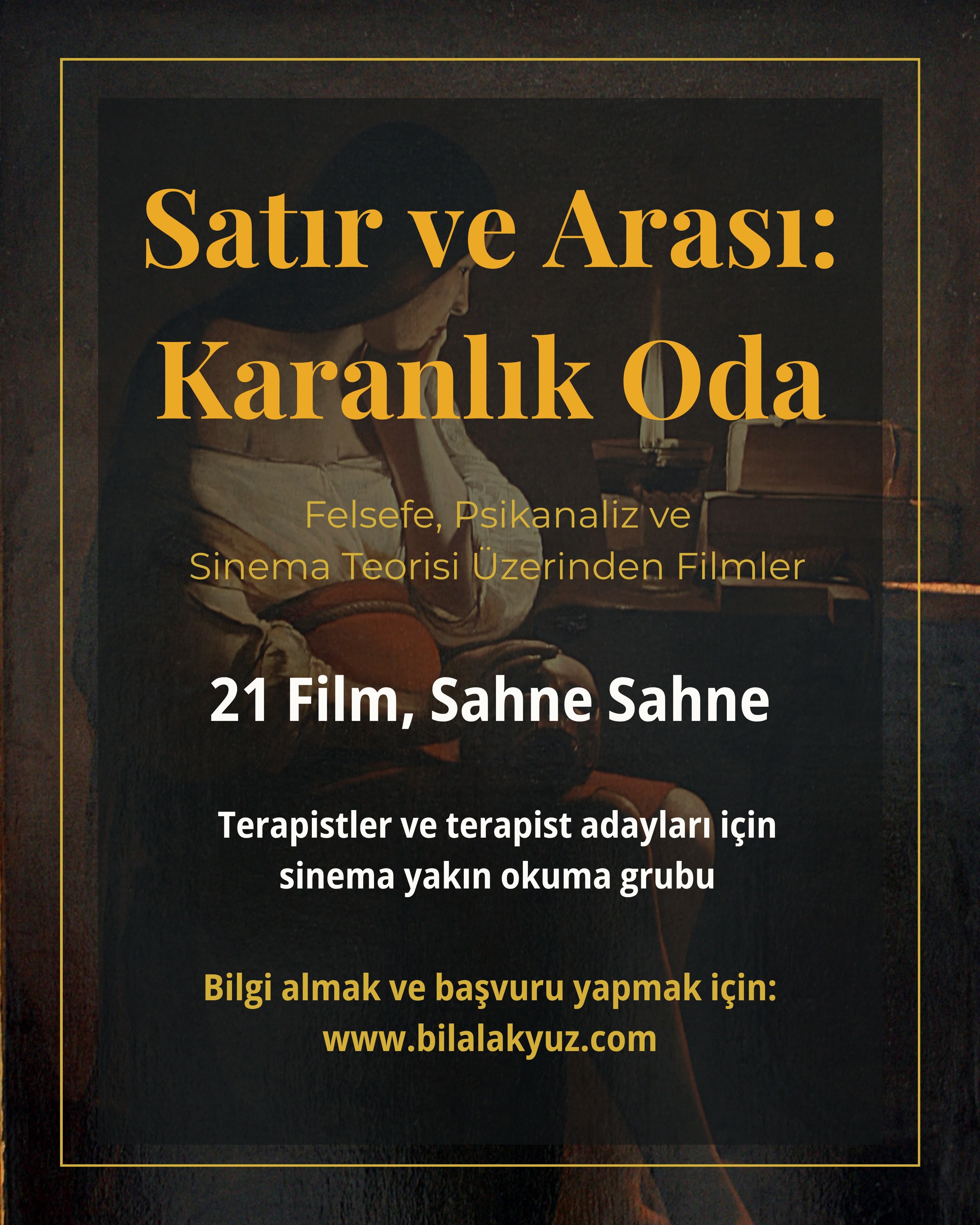 Satır ve Arası: Karanlık Oda